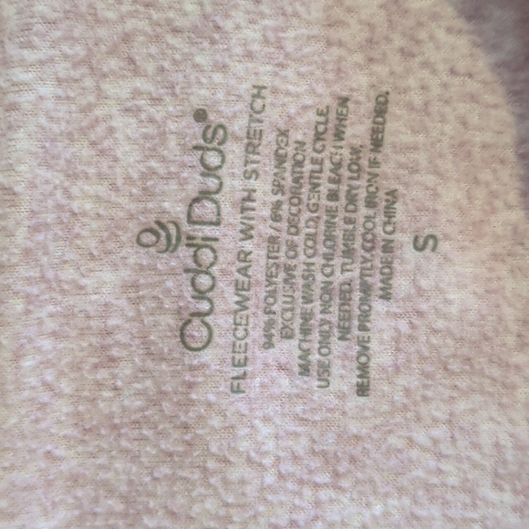 Cuddl Duds Fleecewear Crewneck Top Women’s S - Picture 3 of 5